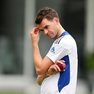 A groin problem has sidelined bowler James Anderson