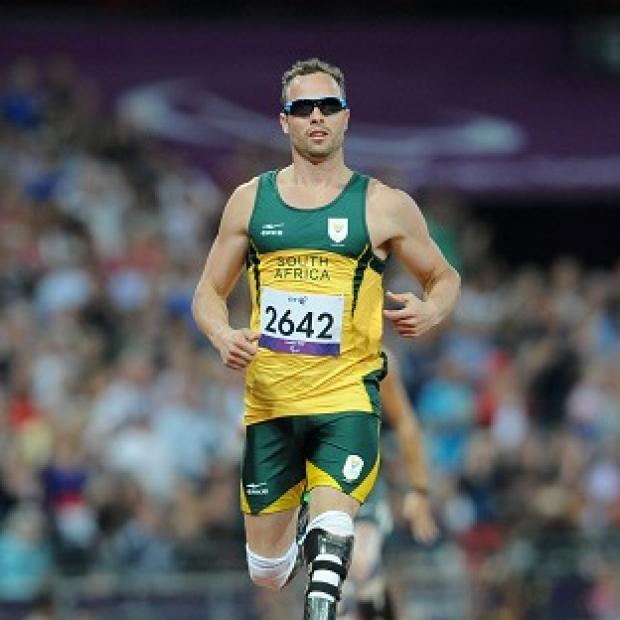 Congleton Guardian: Oscar Pistorius wins his 400m T44 heat Congleton Guardian: Oscar Pistorius wins his 400m T44 heat