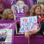 Crowds lined the streets for the London 2012 parade