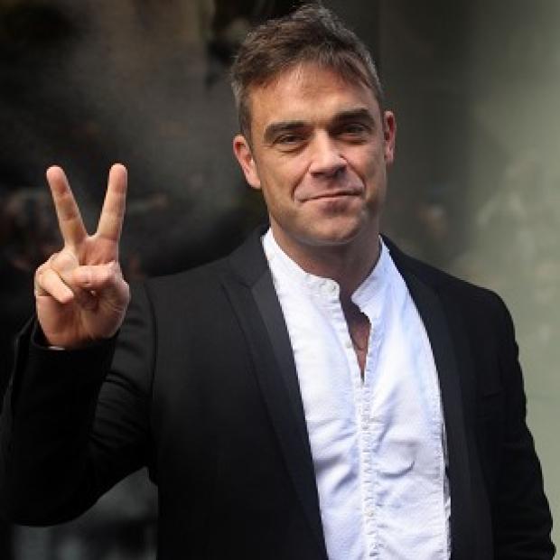 Congleton Guardian: Robbie Williams launched his latest clothing range in Glasgow Congleton Guardian: Robbie Williams launched his latest clothing range in Glasgow