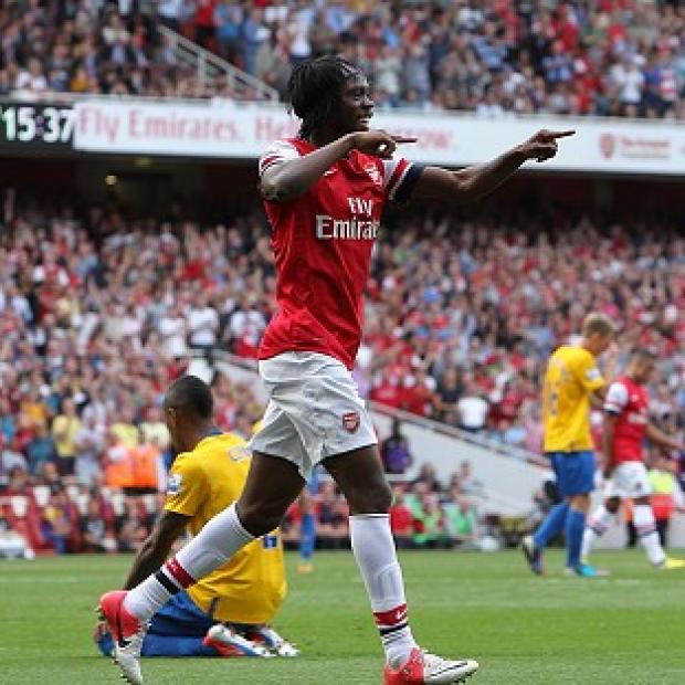 Congleton Guardian: Gervinho scored a brace in Arsenal's triumph over Southampton Congleton Guardian: Gervinho scored a brace in Arsenal's triumph over Southampton