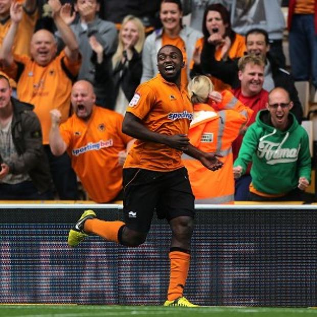 Sylvan Ebanks-Blake scored the first goal of the game for Wolves