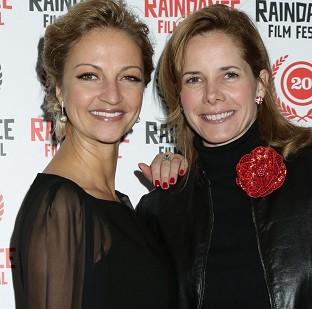 Cindy Jourdain (left) and Darcey Bussell at the world premiere of Love Tomorrow at the Apollo in Piccadilly, central London