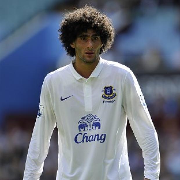Marouane Fellaini faces a three-week spell on the sidelines, according to the Belgian Football Association