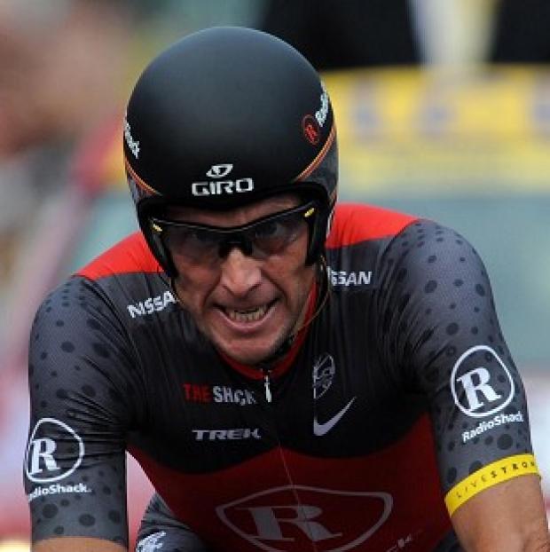 Tyler Hamilton is one of Lance Armstrong's, pictured, former US Postal Service Pro Cycling team-mates