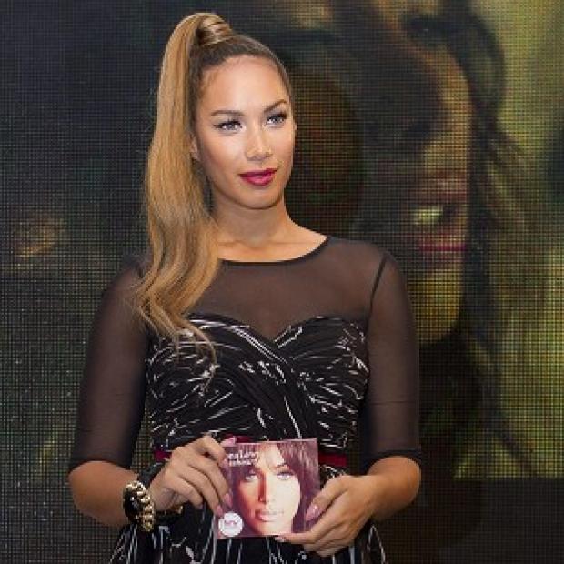 Leona Lewis says the signing incident has left its mark on her