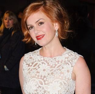 Isla Fisher arrives for the UK premiere of Rise of the Guardians in Leicester Square, London