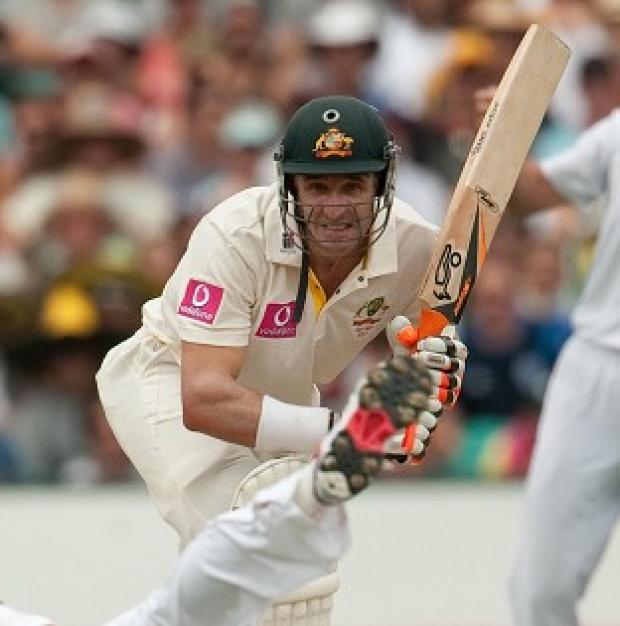 Michael Hussey brought the curtain down on his seven-year Test career in Sydney
