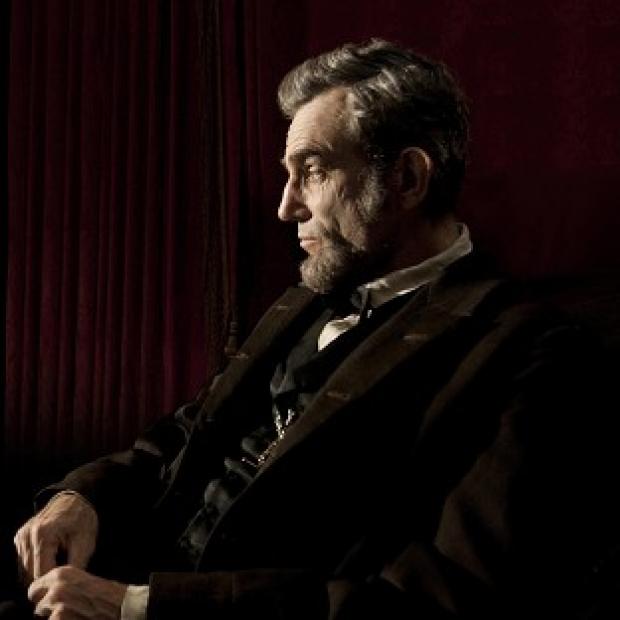 Daniel Day-Lewis stars as Abraham Lincoln in Spielberg's biopic Lincoln