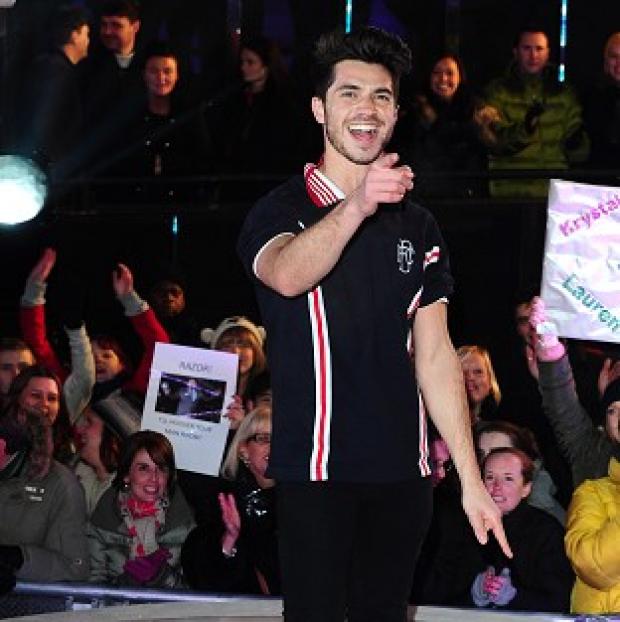 Sam Robertson is evicted from the Celebrity Big Brother House