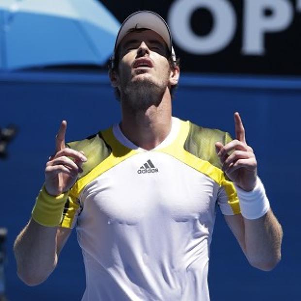 Andy Murray recorded a comprehensive first-round victory at the Australian Open (AP)
