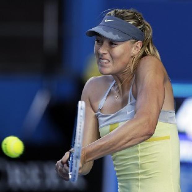 Maria Sharapova continued her impressive form at the Australian Open (AP)