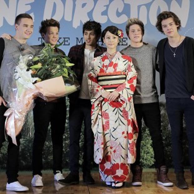 One Direction have had a great reception in Japan