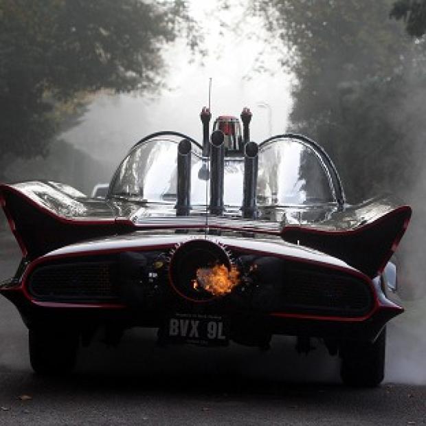 The 60s TV Batmobile had lasers and a Batphone and could lay down smoke screens and oil slicks