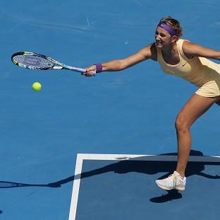 Victoria Azarenka progressed to the quarter-finals at the Australian Open (AP)