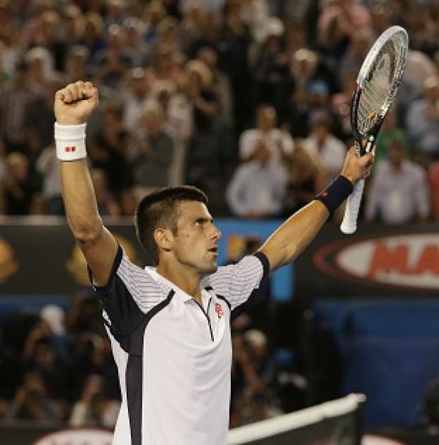 Novak Djokovic, pictured, will take on David Ferrer in the semis (AP)