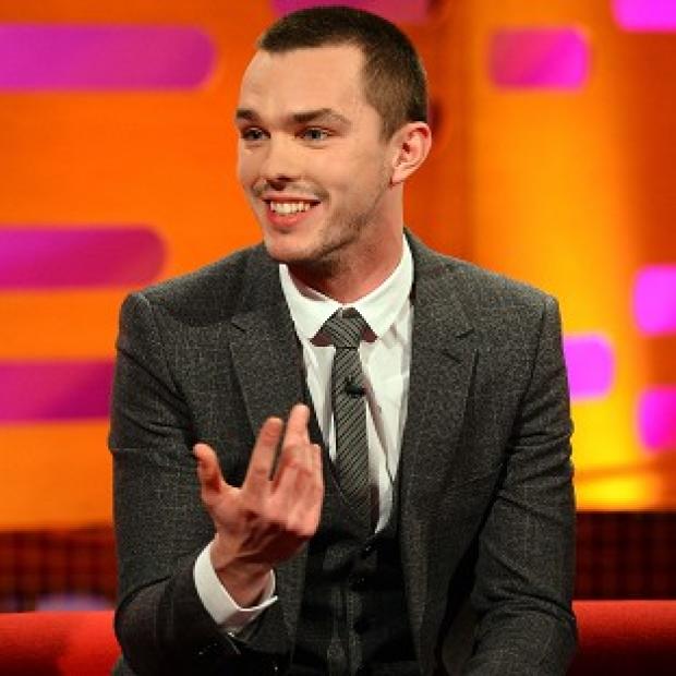 Nicholas Hoult didn't worry about a back story for his zombie role