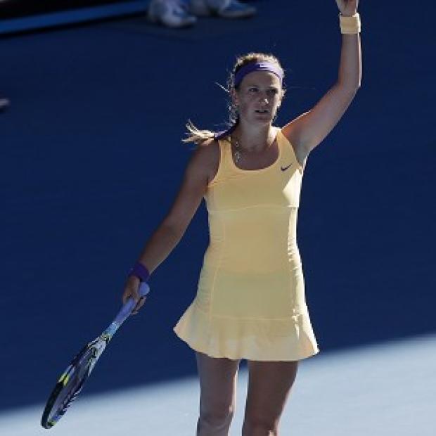 Victoria Azarenka, pictured, will face Li Na in the Australian Open final (AP)