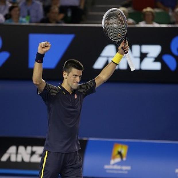 Novak Djokovic eased into the final of the Australian Open (AP)