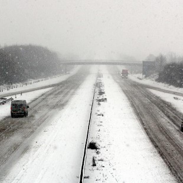 Snow storms have caused chaos across the north of England