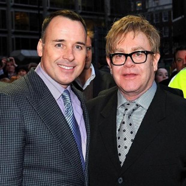 Sir Elton John and partner David Furnish have been talking about their joy at welcoming a second son into their family