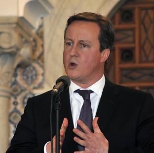 David Cameron said it is important for donor nations to 'look at those things that keep countries poor'