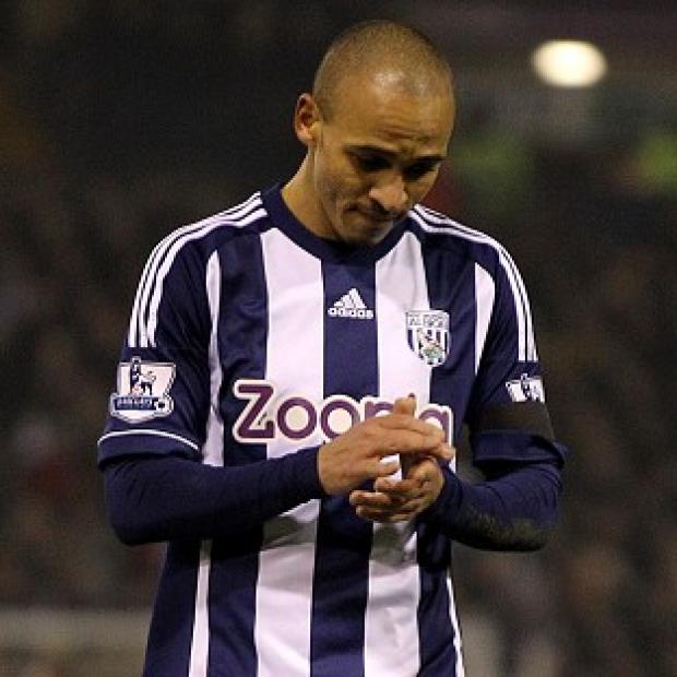 Peter Odemwingie, pictured, could play for West Brom again, according to manager Steve Clarke