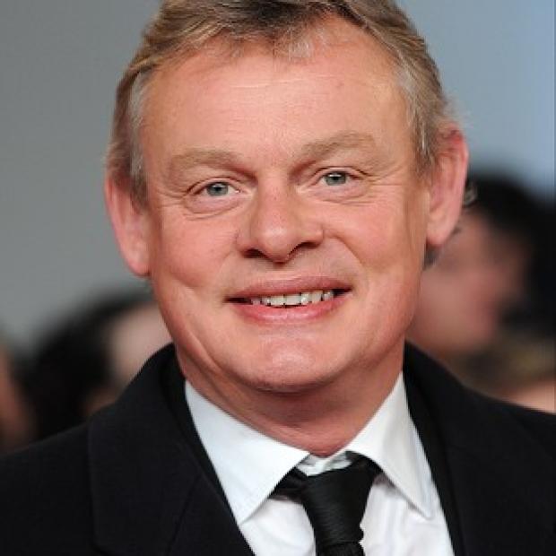 Martin Clunes has had to get used to a different kind of horse power
