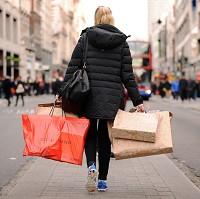 January retail sales were nearly two per cent higher than during the same month last year, the BRC revealed