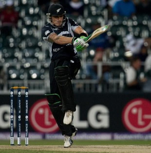 Brendon McCullum's 74 helped New Zealand to a comfortable win in Hamilton