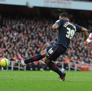 Colin Kazim-Richards scored the only goal as Arsenal were dumped out of the FA Cup
