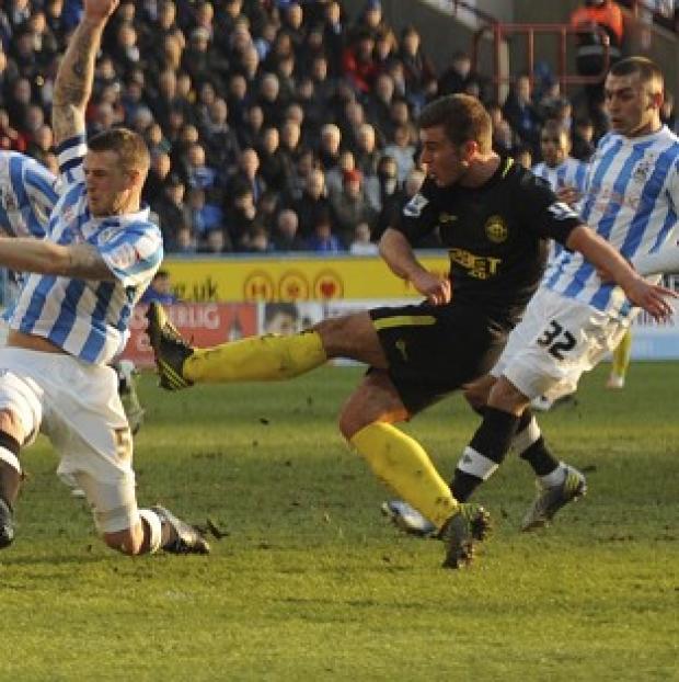 Callum McManaman scored the opener for Wigan