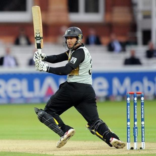 Ross Taylor scored exactly 100 in his first significant innings since his controversial sacking as New Zealand captain