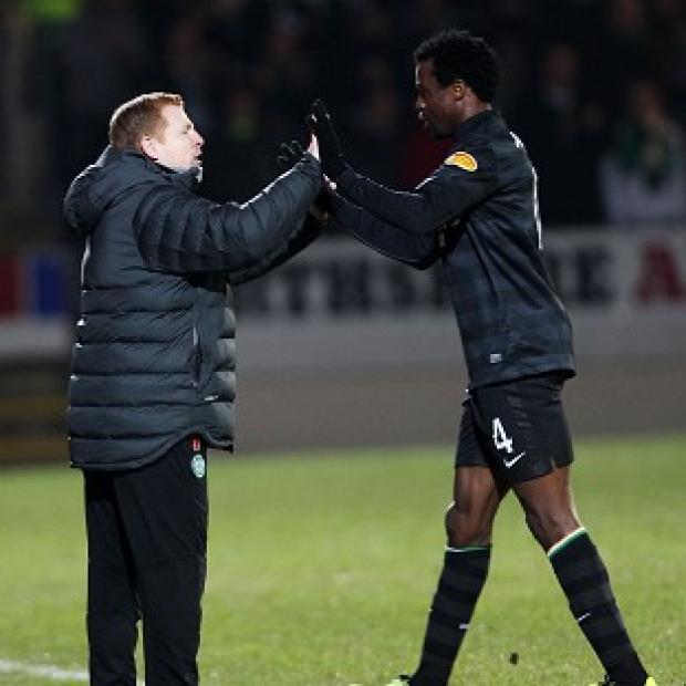 Neil Lennon's, left, Celtic were held to a draw by St Johnstone