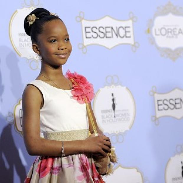 Quvenzhane Wallis was honoured at the Black Women in Hollywood Luncheon