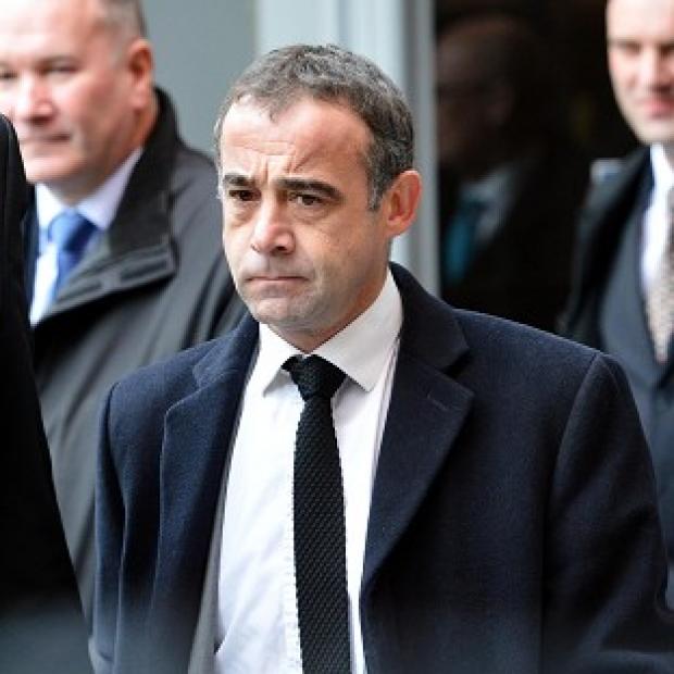 Coronation Street actor Michael Le Vell leaves Manchester Magistrates' Court, where he has appeared on child sex charges