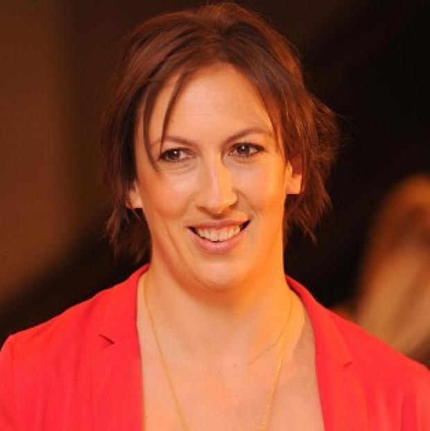 Miranda Hart was emotional when she met her screen son