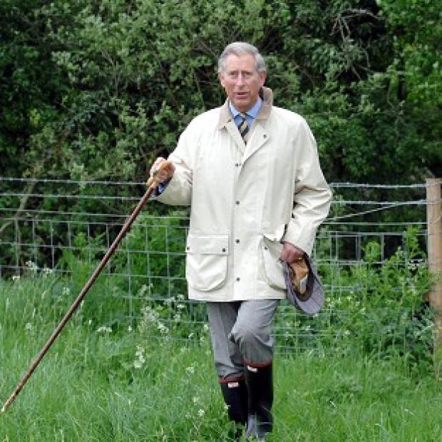 Prince Charles said walking 'is a terribly important thing for me'