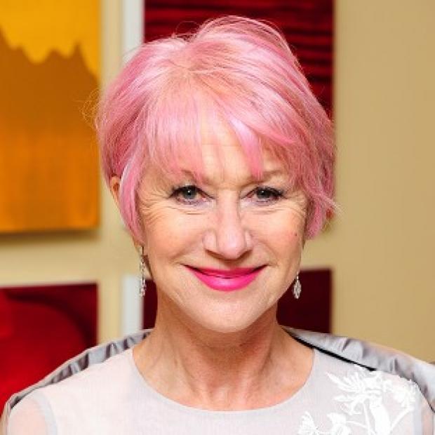 Dame Helen Mirren dyed her pink because she thought it looked cool