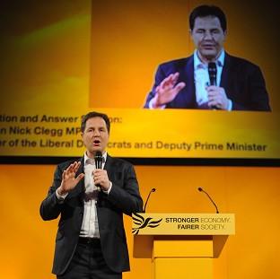 Deputy Prime Minister and Liberal Democrat leader Nick Clegg is set to round on critics who wrote the party's 'political obituaries'