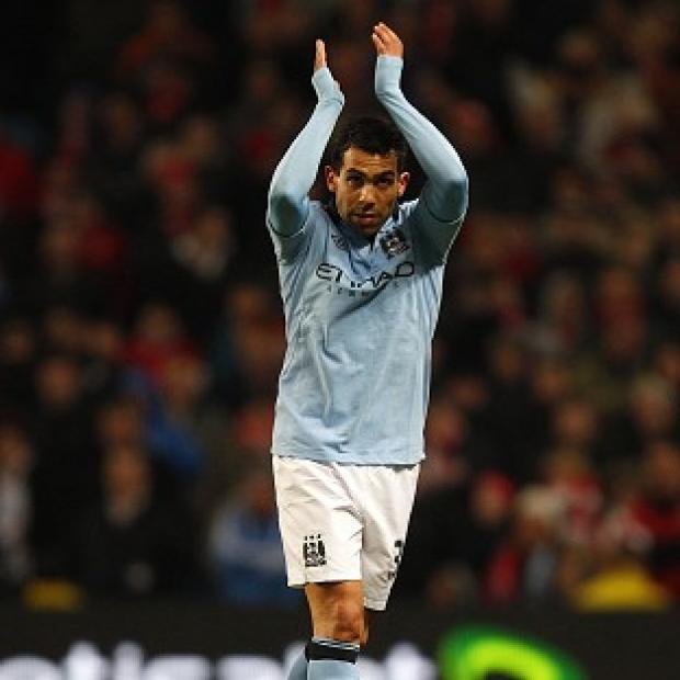 Carlos Tevez scored a hat-trick against Barnsley