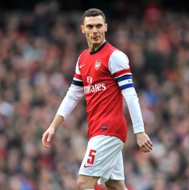 Thomas Vermaelen's starting berth is not assured, even though he is Arsenal captain