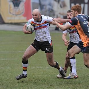 Adrian Purtell, left, made his return as Bradford Bulls defeated Hull KR