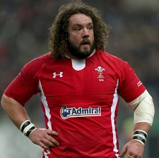 Adam Jones, pictured, and Gethin Jenkins helped Wales dominate up front against England