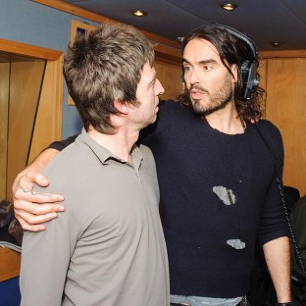 Noel Gallagher and Russell Brand discussed the comic's failed marriage