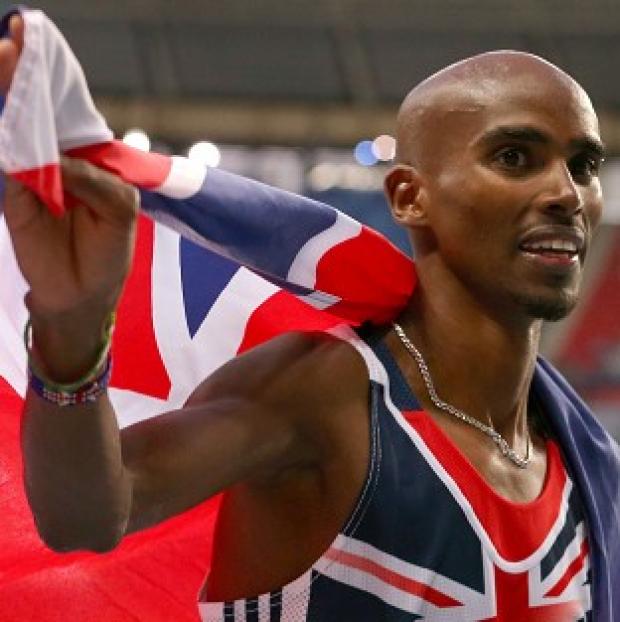 Mo Farah, pictured, is eyeing Kenenisa Bekele's 5,000m and 10,000m world records