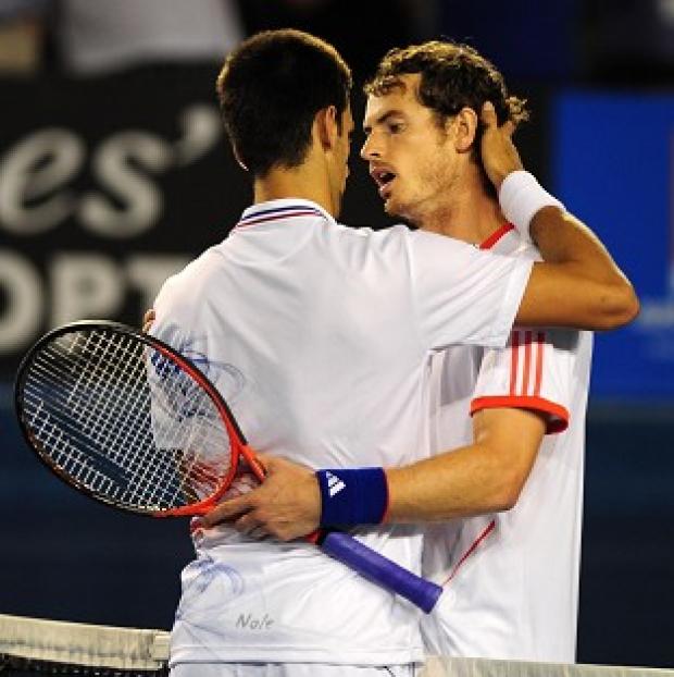 Andy Murray, right, has been seeded third for the US Open, with Novak Djokovic the top seed