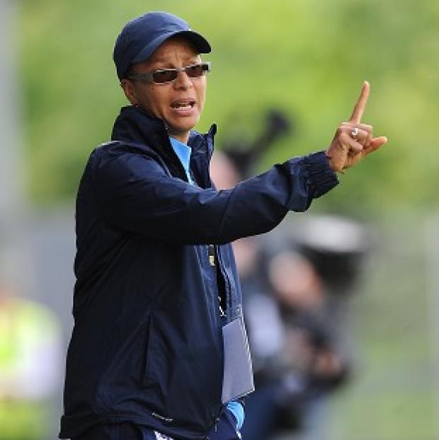 Congleton Guardian: Hope Powell's future was called into question after England failed at the European Championship Congleton Guardian: Hope Powell's future was called into question after England failed at the European Championship