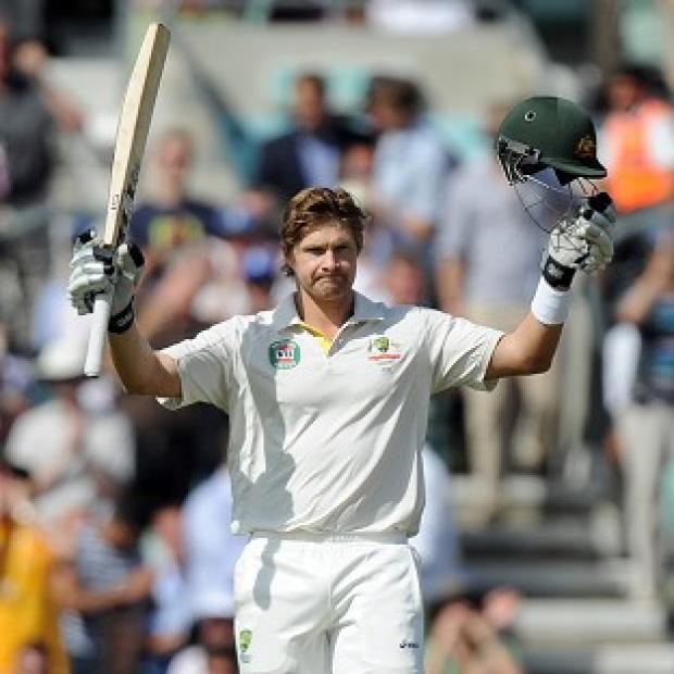 Congleton Guardian: Shane Watson's century at The Oval is his first in a Test for three years Congleton Guardian: Shane Watson's century at The Oval is his first in a Test for three years