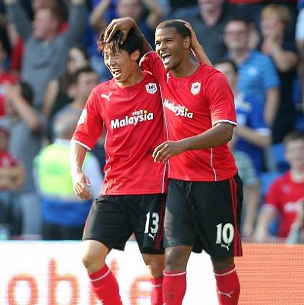 Fraizer Campbell bagged a brace in Cardiff's stunning victory
